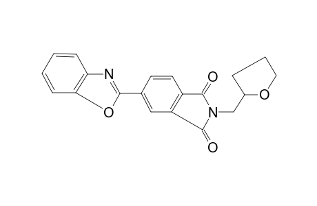 Isoindole-1,3-dione, 1,3-dihydro-2-(2-tetrahydrofurfuryl)-5-(2-benzoxazolyl)-