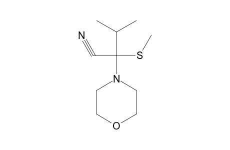 alpha-ISOPROPYL-alpha-(METHYLTHIO)-4-MORPHOLINEACETONITRILE