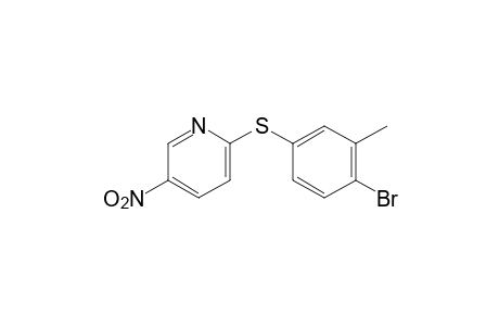 2-[(4-bromo-m-tolyl)thio]-5-nitropyridine