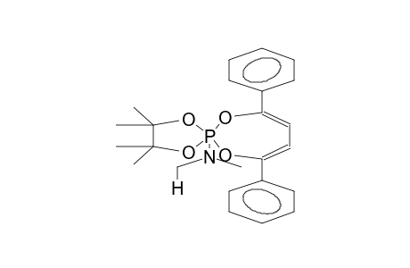 2-DIMETHYLAMINO-2,2-(2,3-DIMETHYL-2,3-BUTYLENEDIOXY)-4,7-DIPHENYL-1,3,2-DIOXAPHOSPHEPA-4,6-DIENE