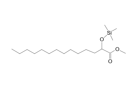 Methyl 2-trimethylsiloxy-tetradecanoate