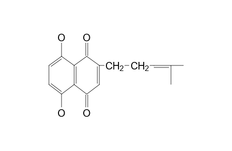 5,8-dihydroxy-2-(4-methyl-3-pentenyl)-1,4-naphthoquinone