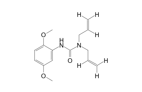 1,1-Diallyl-3-(2,5-dimethoxyphenyl)urea