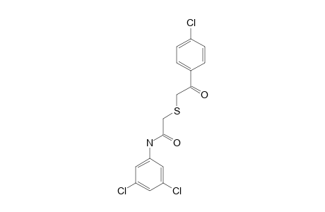 2-[(p-chlorophenacyl)thio]-3',5'-dichloroacetanilide