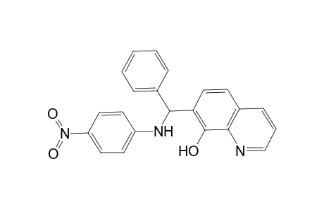 7-[(4-Nitroanilino)(phenyl)methyl]-8-quinolinol