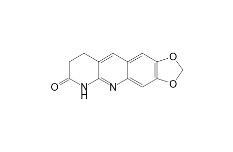 1,2,3,4-Tetrahydro-7,8-methylenedioxy-benzo[b]-[1,8]naphthyridin-2-one