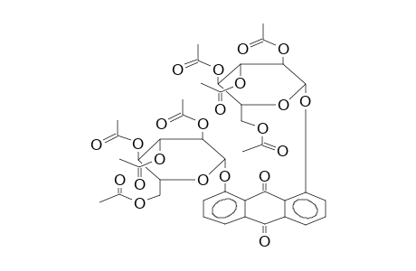 1,8-BIS(2',3',4',6'-TETRA-O-ACETYL-BETA-D-GLUCOPYRANOSYLOXY)-9,10-ANTHRAQUINONE