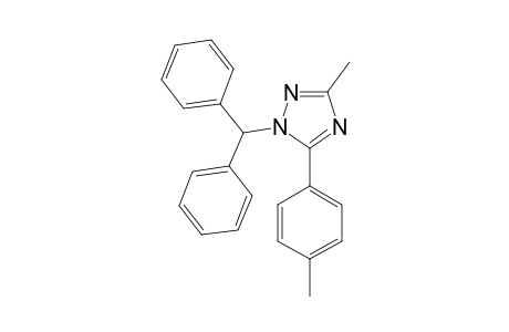 5-(4-TOLYL)-1-BENZHYDRYL-3-METHYL-1H-1,2,4-TRIAZOLE