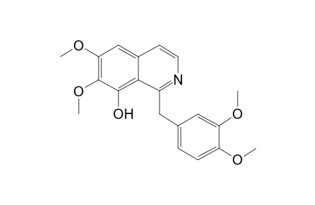 Papaverine-M (HO-) MS2