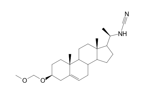 20(R)-[N-(Cyanoamino)]-3-.beta.-methoxymethoxy-5-pregnene