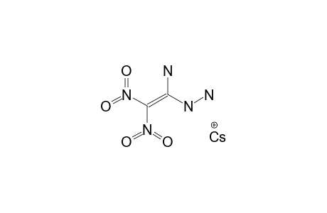 1-AMINO-1-HYDRAZINO-2,2-DINITROETHYLENE-CESIUM-SALT;[CS(AHDNE)]