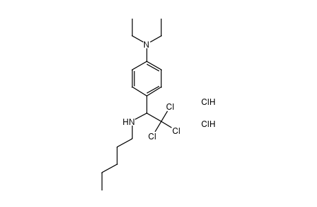 N^4,N^4-diethyl-N^alpha-pentyl-alpha-(trichloromethyl)toluene-alpha,4-diamine, dihydrochloride