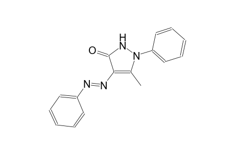 3-methyl-2-phenyl-4-(phenylazo)-3-pyrazolin-5-one