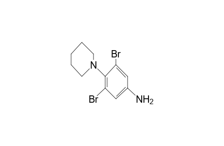 Benzenamine, 3,5-dibromo-4-(1-piperidinyl)-