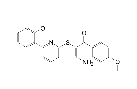 methanone, [3-amino-6-(2-methoxyphenyl)thieno[2,3-b]pyridin-2-yl](4-methoxyphenyl)-