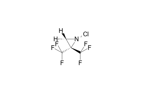 1-CHLORO-3,3-BIS(TRIFLUOROMETHYL)AZIRIDINE