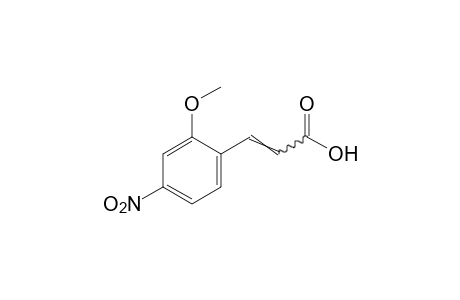 2-methoxy-4-nitrocinnamic acid