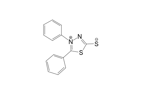 2,3-diphenyl-5-marcapto-1,3,4-thiadiazolium hydroxide, inner salt
