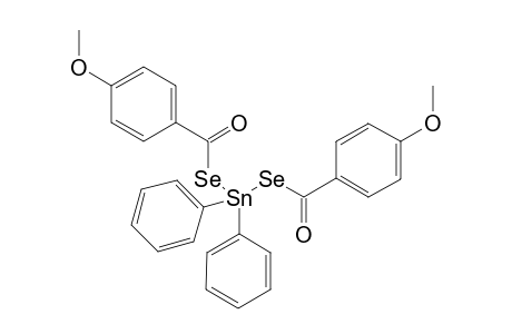 Diphenyltin bis[(4-methoxybenzene)carboselenoate]