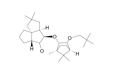 (3ar,5R,5ar,8as)-7,7-Dimethyl-5-{[(1R,2S,3R,4S)-1,7,7-trimethyl-3-(neopentyloxy)bicyclo[2.2.1]hept-2-yl]oxy}decahydrocyclopenta[C]pentalen-4-ol