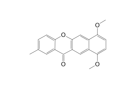 2,5-DIMETHOXY-10-METHYLBENZO-[B]-XANTHONE