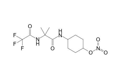 2-[(Trifluoroacetyl)amino]-2-methyl-N-(4'-nitrooxycyclohexyl)-propionylamide