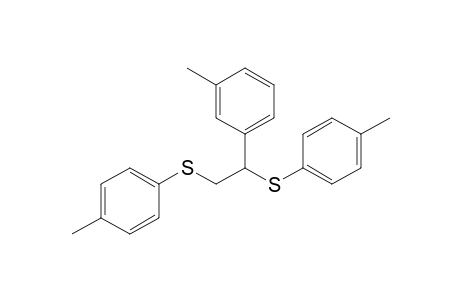 1,2-Bis(4-methylphenylthio)-1-(3-methylphenyl)ethane