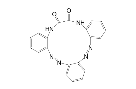 17,20-Dihydrotribenzo[c,g,m][1,2,5,6,9,12]hexaazacyclotetradecine-18,19-dione