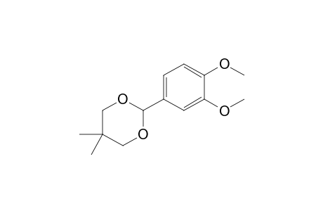 2-(3,4-Dimethoxyphenyl)-5,5-dimethyl-1,3-dioxane