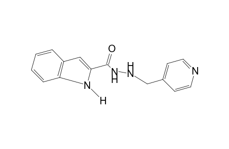 indole-2-carboxylic acid, 2-[(4-pyridyl)methyl]hydrazide