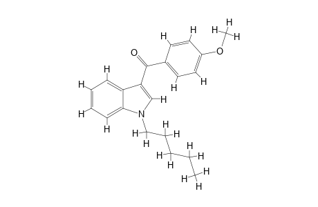 (4-Methoxyphenyl)(1-pentyl-1H-indol-3-yl)methanone