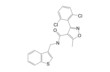 N-[(benzo[b]thien-3-yl)methyl]-3-(2,6-dichlorophenyl)-5-methyl-4-isoxazolecarboxamide