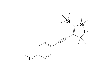 [4-[2-(4-methoxyphenyl)ethynyl]-2,2,5,5-tetramethyl-1,2-oxasilol-3-yl]-trimethyl-silane