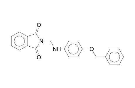 2-([4-(Benzyloxy)anilino]methyl)-1H-isoindole-1,3(2H)-dione