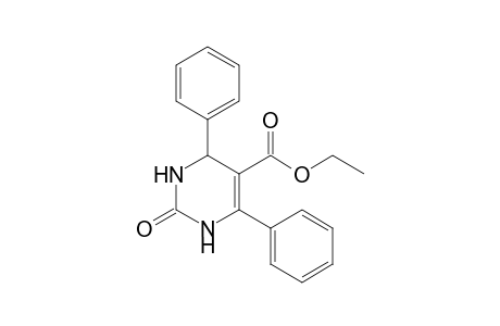 2-keto-4,6-diphenyl-3,4-dihydro-1H-pyrimidine-5-carboxylic acid ethyl ester