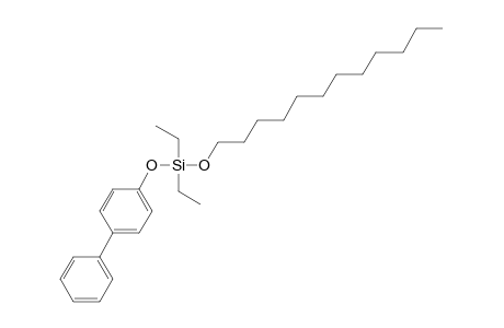 Silane, diethyldodecyloxy(4-phenylphenoxy)-