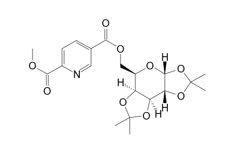 2-Methyl 5-((3ar,5R,5as,8as,8br)-2,2,7,7-tetramethyltetrahydro-3ah-bis[1,3]dioxolo[4,5-B:4',5'-D]pyran-5-yl)methyl pyridine-2,5-dicarboxylate