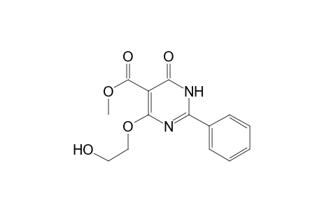 METHYL-4-(2-HYDROXYETHOXY)-6-OXO-2-PHENYL-1H-PYRIMIDINE-5-CARBOXYLATE