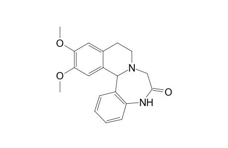 8,9-Dimethoxy-1,2,3,5,6,10b-hexahydrobenzo[5,6][1,4]diazepino[7,1-a]isoquinolin-2-one