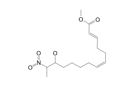 METHYL-(2E,6Z)-12-HYDROXY-13-NITRODODECA-2,6-DIENOATE;MAJOR-ISOMER
