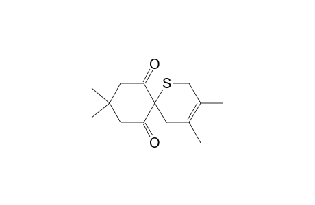 1-Thispiro[5,5]undec-3-ene-7,11-dione, 3,4,9,9-tetramethyl-