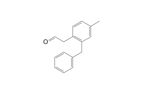 2-(2-benzyl-4-methylphenyl)acetaldehyde