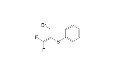 (3-Bromo-1,1-difluoroprop-1-en-2-yl)sulfanylbenzene