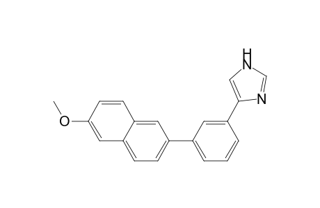 6-Methoxy-2-[3'-(4"-imidazolyl)phenyl]naphtahlene