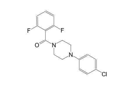 Piperazine, 1-(4-chlorophenyl)-4-(2,6-difluorobenzoyl)-