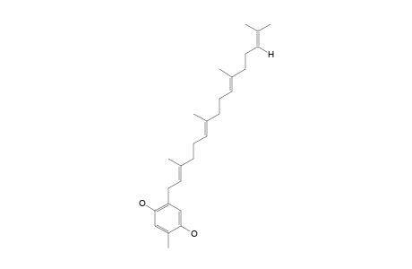 2-methyl-5-[(2E,6E,10E)-3,7,11,15-tetramethylhexadeca-2,6,10,14-tetraenyl]hydroquinone