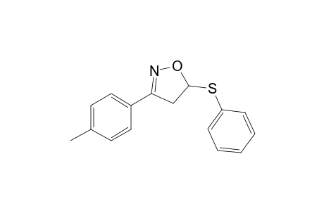 5-(Phenylthio)-3-p-tolyl-2-isoxazoline