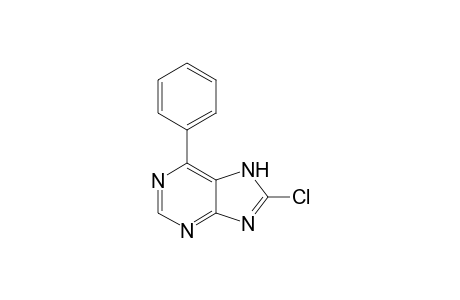 8-chloranyl-6-phenyl-7H-purine