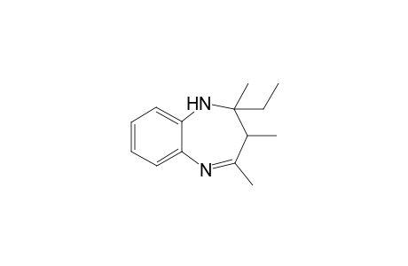 2-Ethyl-2,3,4-trimethyl-2,3-dihydro-1H-benzo[b][1,4]diazepine