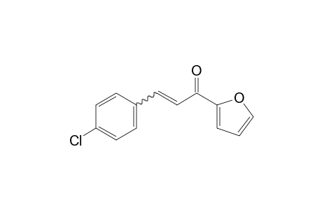 3-(p-chlorophenyl)-1-(2-furyl)-2-propen-1-one